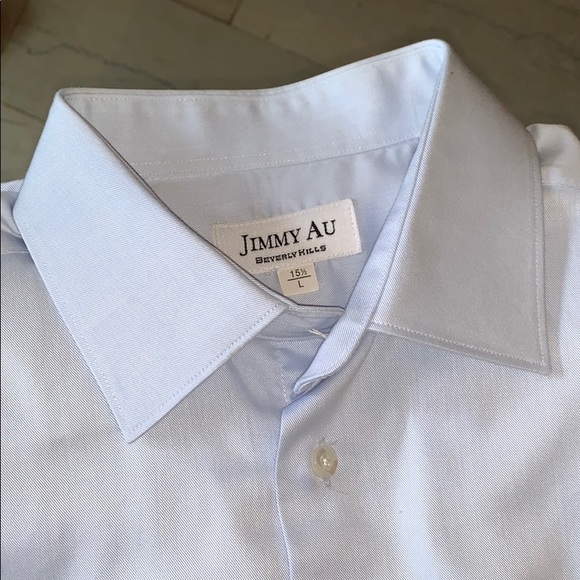 Jimmy Au Beverly Hills Dress Shirt, size 15.5 - Picture 2 of 8